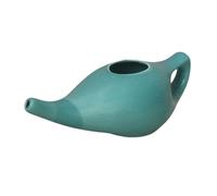 Healthgoodseu Neti Pot En Porcelaine Pour Le Nettoyage Nasal | Neti Pot Avec 10 Sachets De Sel De Neti + Notice | Traitet Naturel Des Sinus, Des Infections Et Des Congestions (Turquoise)