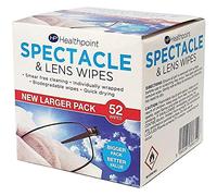 Healthpoint Lot de 52 lingettes pour lunettes