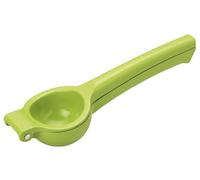 KitchenCraft Healthy Eating Presse-Citron Vert/Presse-Agrumes Manuel, Aluminium, 4 X 6,3 X 20 cm