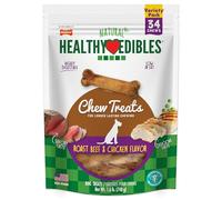 HEALTHY EDIBLES - Roast Beef & Chicken Chew Treats Variety Pack Petite - 34 Chews