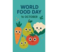 Healthy Food Day - Kids Pocket Notebook: Event giveaway notebook -Design 1