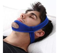 Healthy Lab Co Sangle de menton anti-ronflement pour homme - Unisexe - Bleu