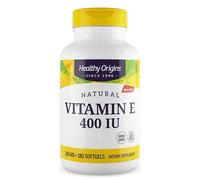 Healthy Origins, Natural Vitamin E, 400 IU, 180 Capsules molles, Sans Gluten, Sans OGM