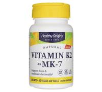 Healthy Origins Vitamine K2 sous forme de MK-7 100 mcg - 60 gélules