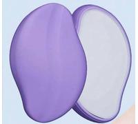 HealthyMoov Epilateur manuel nano gomme cristal, épilation indolore effet exfoliant épilation rapide des jambes bras et aisselles. Outil accessoire beauté femme (PARME VIOLET)