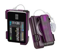 Healvaluefit Lot de 2 Boîtiers de Pompe Tslim Avec Clip Rotatif à 360°, Étui Tandem Compatible Avec t:Slim, Accessoires de Pompe, Respectueux de la Protection d'Écran