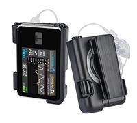 Healvaluefit Tandem Tslim X2 Étui de pompe avec clip, clip rotatif à 360° avec charnière robuste et durable, étui de pompe à insuline, compatible avec t : Slim, t : Slim G4 (noir)