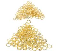 Healvian 1 000 clous pour nail art : clous métalliques à rivets circulaires, breloques creuses pour ongles, petites breloques décoratives en alliage pour décoration de manucure DIY