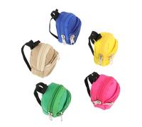 Healvian 1 Ensemble De 2 Pièces Mini- à Porte-clés Mini Mignon Tout Petit à Monnaie Sachet Portefeuilles Porte-Monnaie Changer Le Pendentif de la Bourse Toile de Nylon