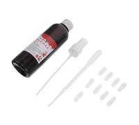 Healvian 1 Ensemble De Faux Sang Pour Vêtements Fête Maquillage Effrayant Accessoire De Bricolage Sang Artificiel Faux Sang Pour Halloween Faux Sang Pour Vêtements Halloween Faux