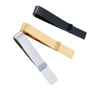 Healvian 1 Jeu Clip De Cravate Pour Hommes De Inoxydable Pince Cravate Et Durable Accessoire De Mode Pour Costume Et Affaires 3 Pièces