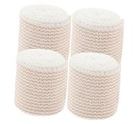 Healvian 1 Jeu Ruban De Poignet Enveloppement Pour Les Plaies Compressif Bandages Souples Genouillères Pour Plaies Spandex 4 Rouleaux
