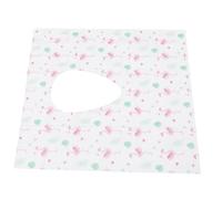 Healvian 1 Jeu Siège De Toilette Jetable Siège De Toilette Papier Flamingo Couverture Complète 10 Pièces 62 * 65Cm Salle De Bain Microfibre Articles De Toilette Sièges Pot Toilette 10 pièces