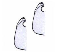 Healvian 1 Jeu Tablier De Coiffure Réglable Cape De Shampooing Imperméable pour Soins Capillaires Et Traitements Outils De Beauté pour Adultes Et Personnes Âgées Blanc 2 Pièces