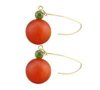 Healvian 1 Paire Boucles D'oreilles Boule Pour Femme Baisse Boucles D'oreilles Crochet Pour Femme les les Pendantes Femme Métal