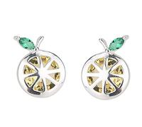Healvian 1 Paire De Boucles D'Oreilles À Tige Citron Adorables Clous D'Oreilles Boucles D'Oreilles Uniques Jolis Ornements D'Oreilles Gouttes D'Oreilles