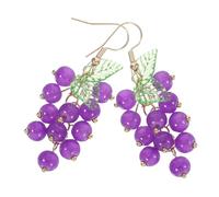 Healvian 1 Paire De Boucles D'Oreilles Grappe De Raisin Boucles D'Oreilles Raisin Boucles D'Oreilles Raisin Pendentifs D'Oreilles Créatifs Boucles D'Oreilles