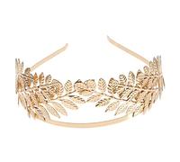 Healvian 1 Pc accessoires de cheveux de mariée couronne de reine pour les femmes bandeau de déesse romaine wedding decorations Diadème baroque bandeau Cerceau de cheveux couronne