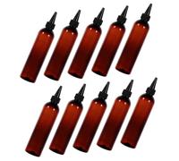 Healvian 10 Pièces Flacon Distributeur De Shampoing à Goulot Fin Flacons Souples Multi-usages Rechargeables Pour Lotion Pour Corps Et Gel Douche