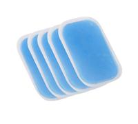Healvian 10 pièces Gel Pads de Remplacement pour Appareil Maigrir Du Ventre Coussinets Gel Conducteurs pour Entraîneur Abdominaux Massage et Stimulation Musculaire Compatibles Ceinture