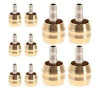 Healvian 10 Pièces Insert Hydraulique de Frein à Disque Vélo Connecteur Métal pour Réparation Freins Vtt Outil Aiguille Hydraulique Accessoires Flexibles Kit Entretien