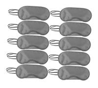 Healvian 10 pièces Sommeil Voyage Cache Œil Occultant et Souple pour Nuit Sieste Vol et