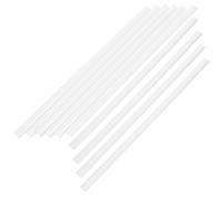 Healvian 10 Pinces de Reliure à Barres Coulissantes Transparentes A4 Clips en Plastique Blanc pour Dossier à Feuilles Mobiles Lot de 10 Accessoires de Classement Pratiques pour Bureau