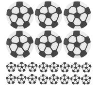 Healvian 100 Pièces Lot de Perles en Pâte Polymère pour Fabrication de Bijoux, Perles pour Collier Trou, Résistantes à L'usure, pour Projets DIY et Création de Bijoux