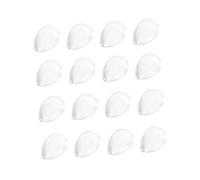 Healvian 100 pièces Présentoir de pour Vernis à Ongles Verre Transparent Perles de Vernis pour Salon de Manucure et Pratique de Nail Art