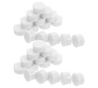 Healvian 100pcs Base Pivotante Rotative en Plastique et Acier pour Bijoux et Loisirs Créatifs, Support de Tournage DIY pour Ornements en Argile, Montage Facile