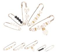 Healvian 10pièces Épingles de Sûreté pour Pulls Pantalons Châles Robes et Ceintures Lot de Broches de Sûreté à Piquer