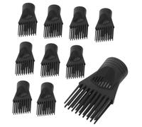 Healvian 10pièces Peigne Pour Sèche-cheveux Embout Pour Coiffage Accessoire Professionnel