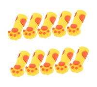 Healvian 10pièces Protège-ciseaux à Ongle Silicone Capuchons pour Pinces à Cuticules Outils de Manucure et Pédicure Protection la Poussière Chocs