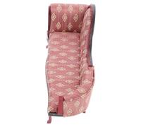 Healvian 12 en Bois Rembourré Mobilier Vintage Deux Places pour Maison de Poupée Accessoire Décoratif Miniature pour Salon et Collection