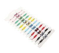 Healvian 12 Pièces Bracelets De Perles à Motifs D'ailes Pour Tout-petits Cadeaux De Fête De Fées Bijoux Amitié Pour Filles