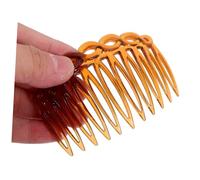 Healvian 12 pièces Peignes Cheveux Femmes Vintage Peignes Latéraux Plastique Souple Antidérapants Accessoires Coiffure Classiques