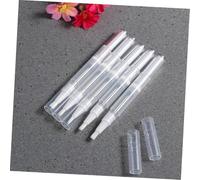 Healvian 12 pièces Transparent Empty Nail Oil Pen Liquid Tube Brush Applicators For Nail Polish Lip Gloss Essential Oils Painting