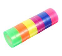 Healvian 12 Rouleaux de Rubans Adhésifs Transparents Colorés pour Papeterie DIY Bandes Décoratives Fines 12 CM X 18 M Autocollants Délicats pour Scrapbooking et Fournitures de Fête