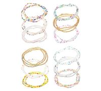 Healvian 12pièces Chaîne Pour Femmes Perles Bijoux De Corps Bracelet De Ventre Léger Et Confortable