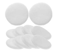 Healvian 12pièces Houppette à Pour Visage Disque De Maquillage Souple Outil De Maquillage Pour Fille Arrondie Pour Cosmétiques
