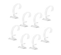 Healvian 12pièces Présentoirs Transparents Forme De c Supports à Montres Plastique Étagères De Rangement pour Montre