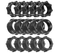 Healvian 15 Bagues de Serrage pour Rotule Voiture Adaptateurs de Fixation à Visser Multifonctions Accessoires Auto Compatibles Kit 3 Types pour Support Téléphone et Recharge sans Fil