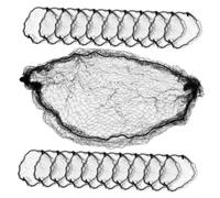 Healvian 150pièces Filets à Chignon Invisibles Réseaux à Cheveux Élastiques Pour Danse Et Accessoires De Coiffure Pour Infirmières Et Stewardesses