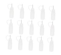 Healvian 15Pièces Bouteilles Sous Transparentes pour Flacons Huile Conteneurs Pratiques pour Projets Artisanat