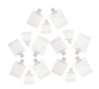 Healvian 15Pièces Lotion de Voyage Transparent Embout Kit de Sacs Cosmétique Pratique pour Voyage