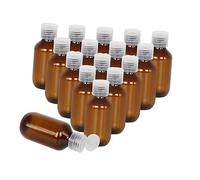 Healvian 16 Pièces Bouteilles de Voyage Flacons Squeeze Réutilisables pour Lotion Cosmétique et Échantillons