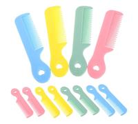 Healvian 16 Pièces Peigne pour Petites Filles Peignes Mignons pour Cheveux de Garçon Fille à Dents Douces pour Démêler et Shampoing