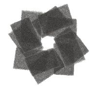 Healvian 16pièces Lot De Éponges Maquillage Spéciaux Noires Pour Cicatrices Blessures Pointiller Fournitures Halloween