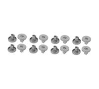 Healvian 16pièces Roues De Remplacement Pour Lave-vaisselle De Roulettes Robustes Et Fiables Pour Panier Inférieur Accessoires Compatibles Pour Performance Optimale
