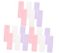 Healvian 18 Ensembles Preneur de Lunettes lentilles de Lunettes de Stick d'aspiration Anti-dérapant Gel Contacts lentille sclérotique dissolvant d'aspiration de lentille PP